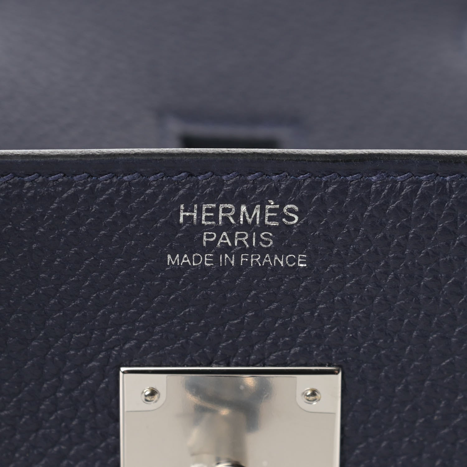 Hermes Togo Birkin 30 Bleu Nuit 5 of 10