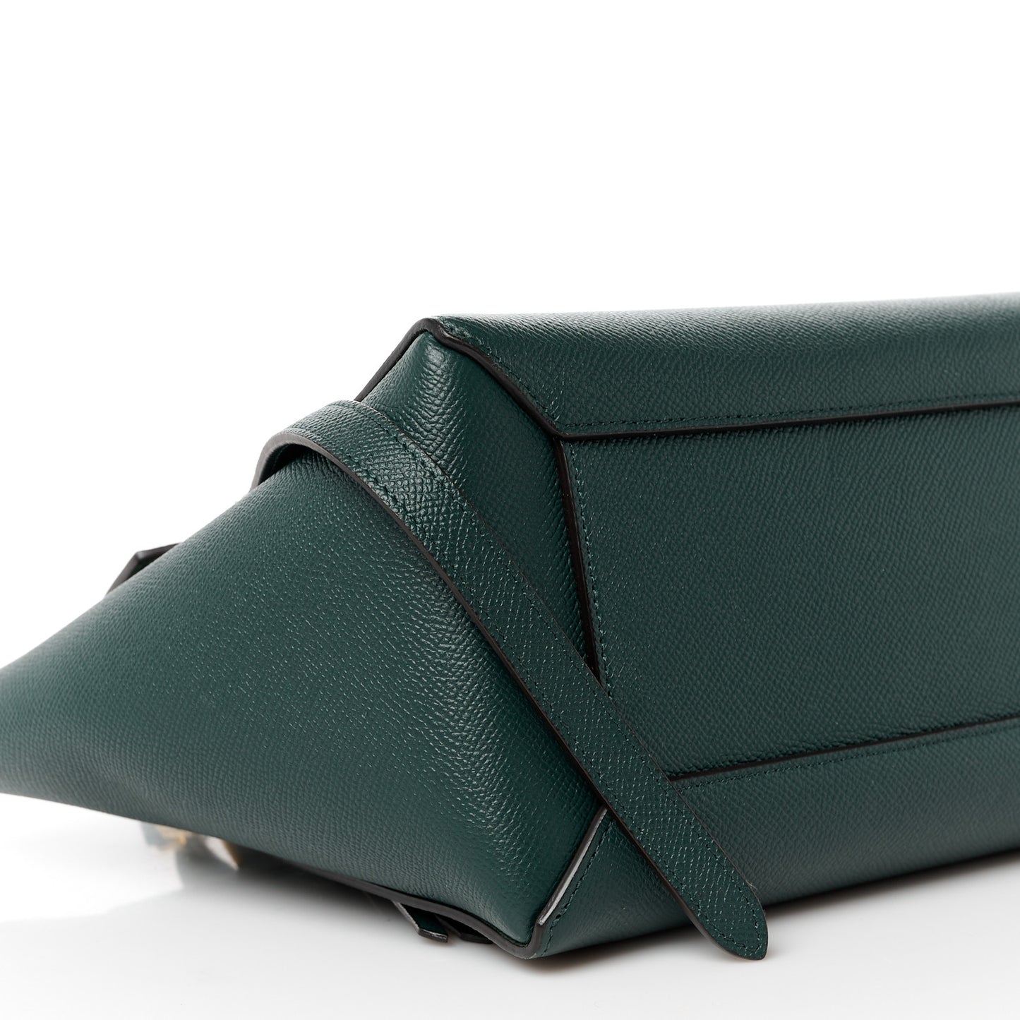 Grained Calfskin Micro Belt Bag Amazone