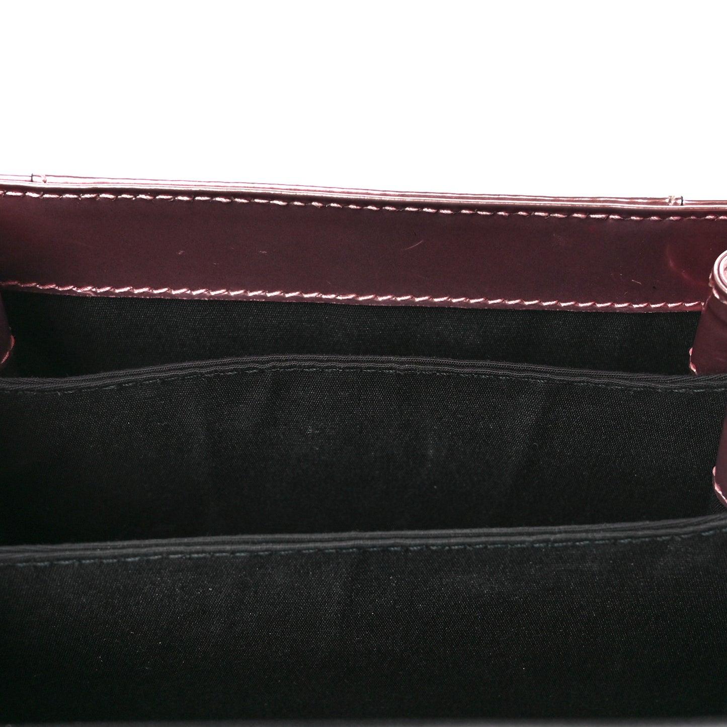 Metallic Calfskin Serpenti Forever Top Handle Rose Quartz