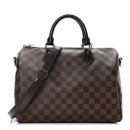 Louis Vuitton Damier Ebene Speedy Bandouliere 30 1 of 21