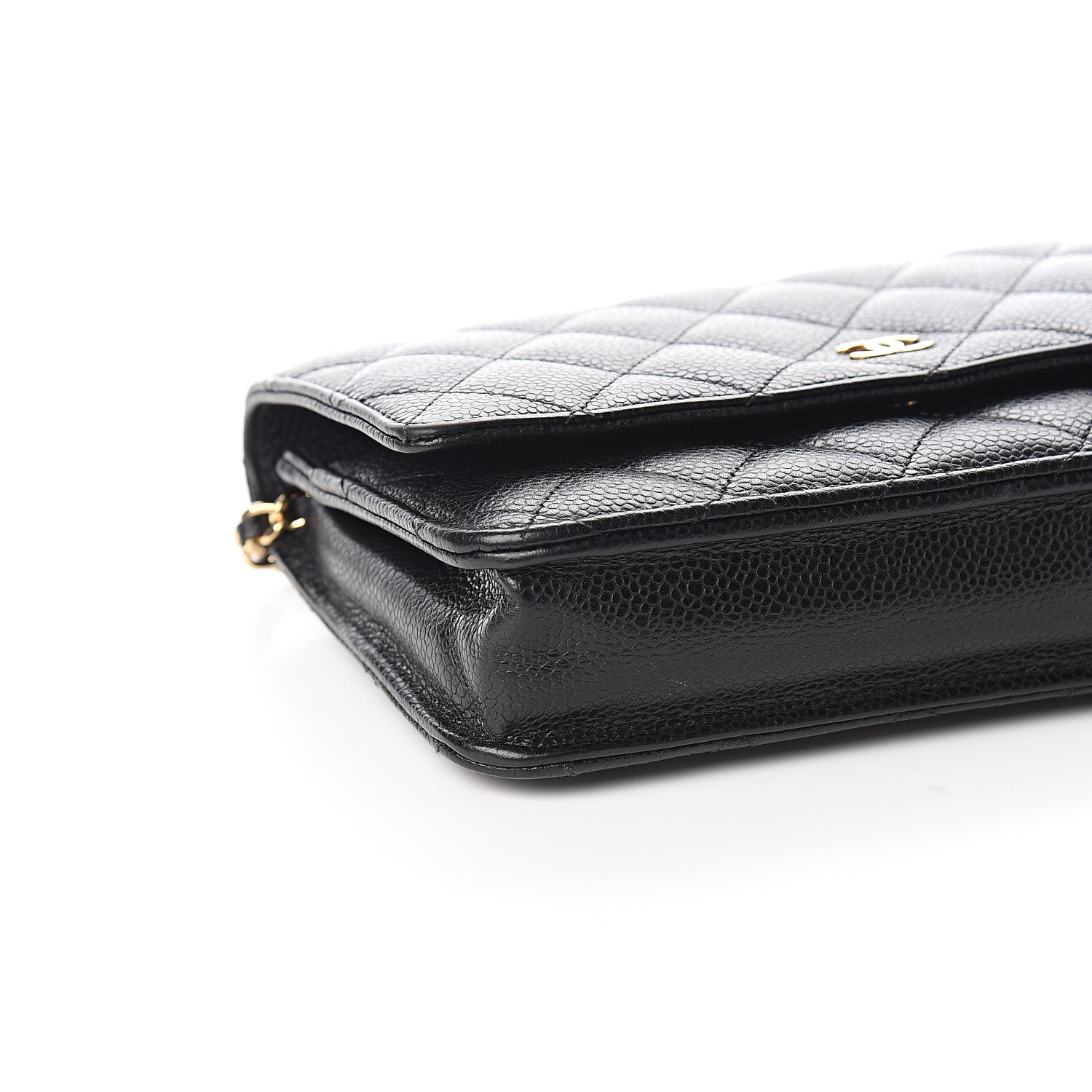 Chanel Caviar Quilted Wallet On Chain WOC Black 8 of 11
