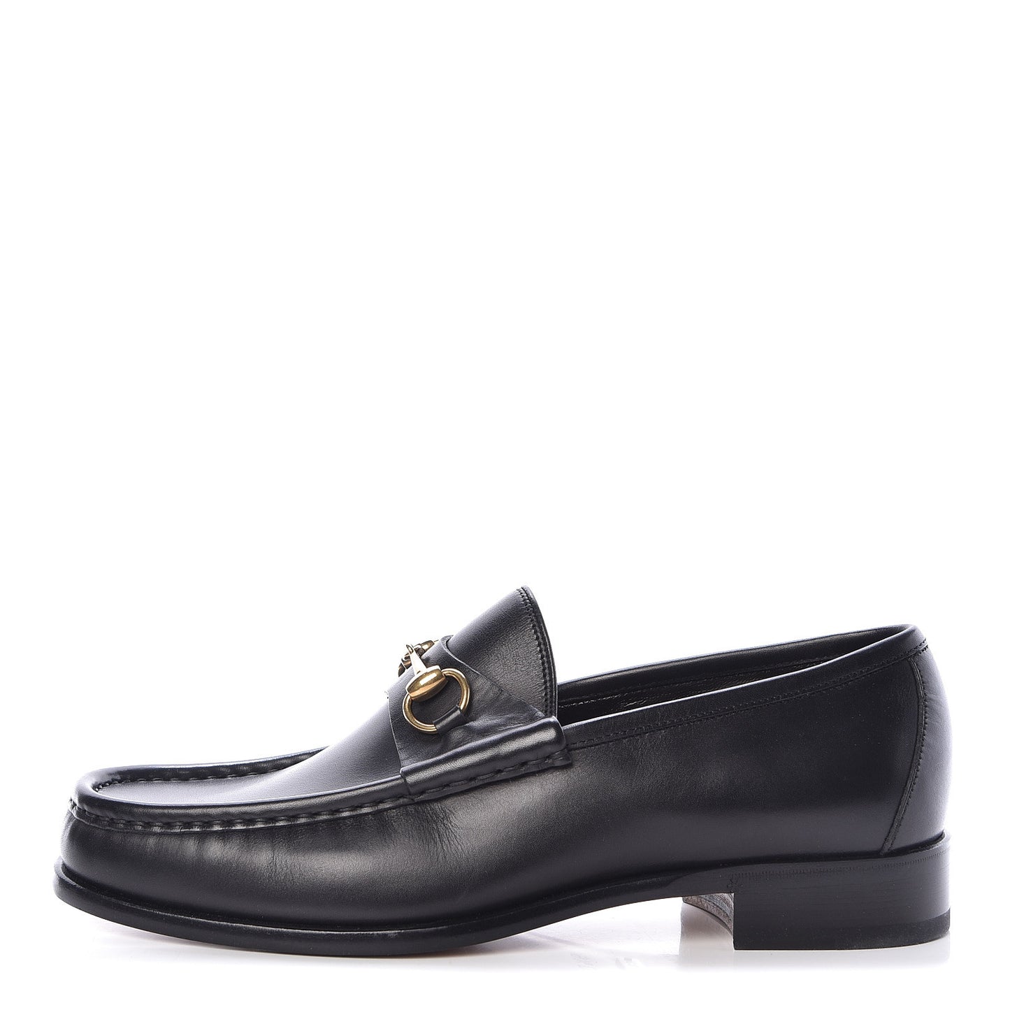 Calfskin Mens 1953 Horsebit Loafers 9.5 Black