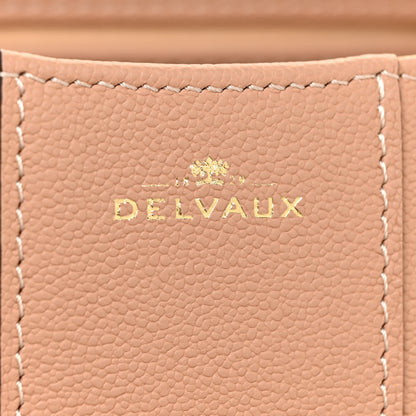 Delvaux Grained Calfskin Mini Brillant Satchel Nude 9 of 10