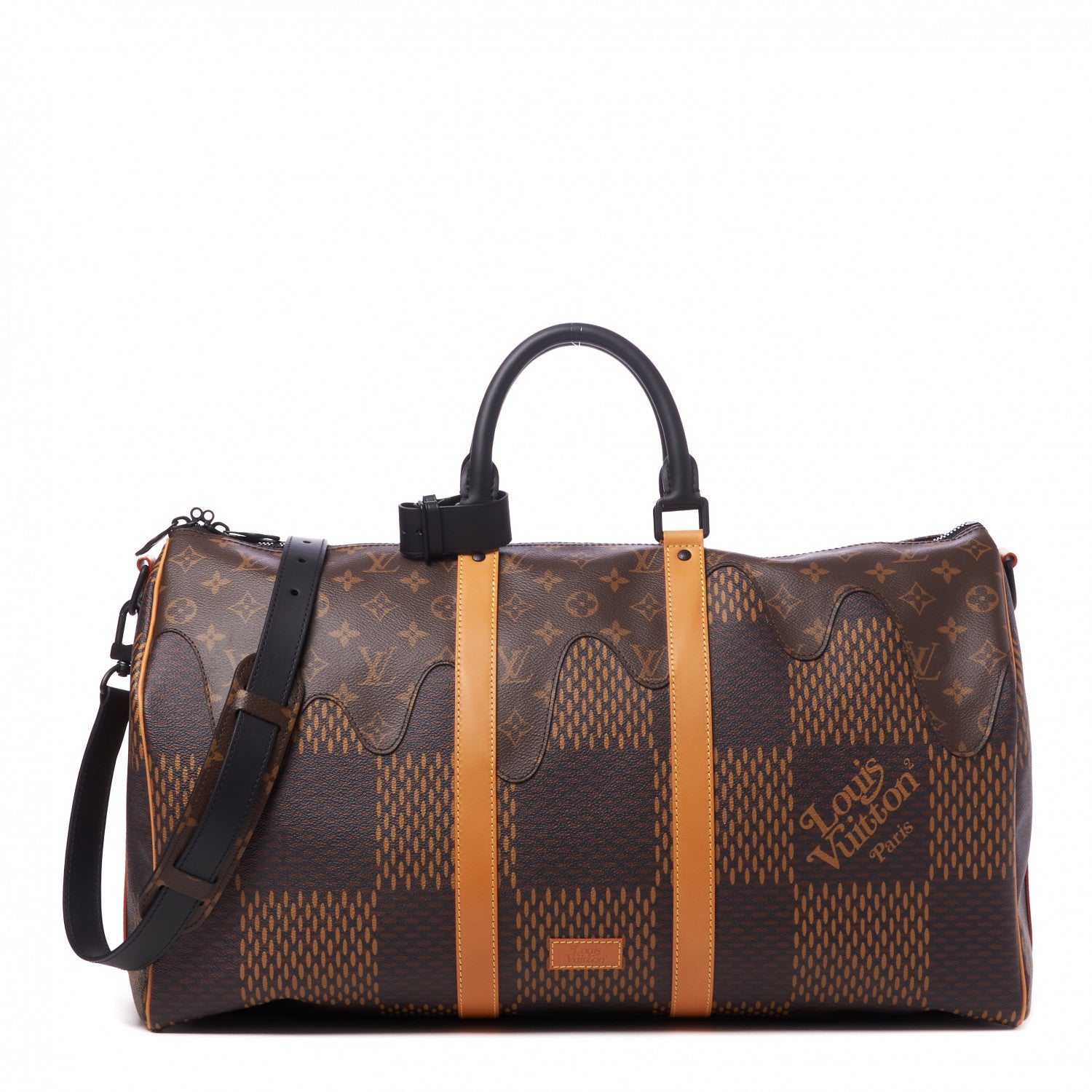 Louis Vuitton X NIGO Giant Damier Ebene Monogram Keepall Bandouliere 50 1 of 10
