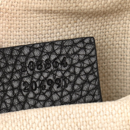Gucci Pebbled Calfskin Small Soho Disco Bag Black 7 of 10