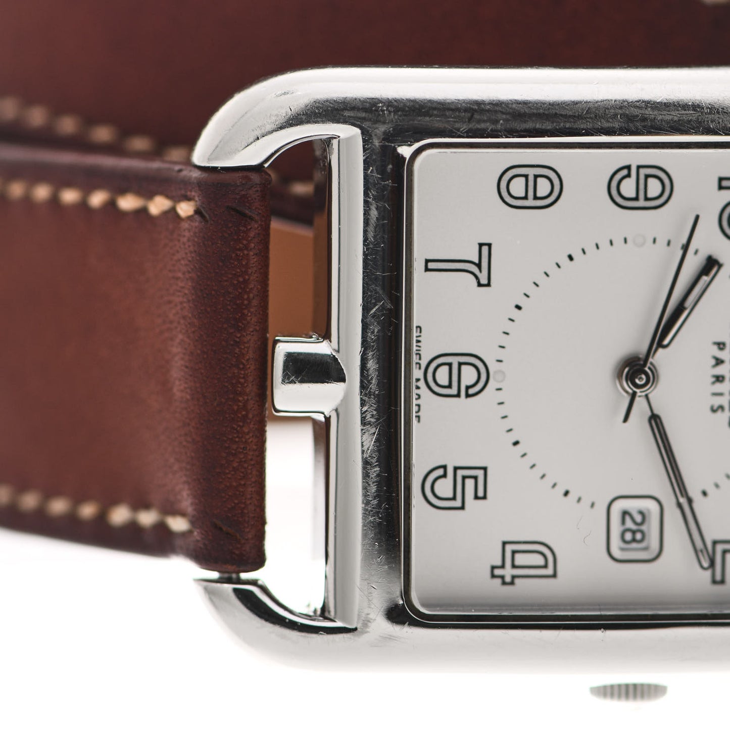 Stainless Steel Barenia 29mm Cape Cod Double Tour Quartz Watch Fauve