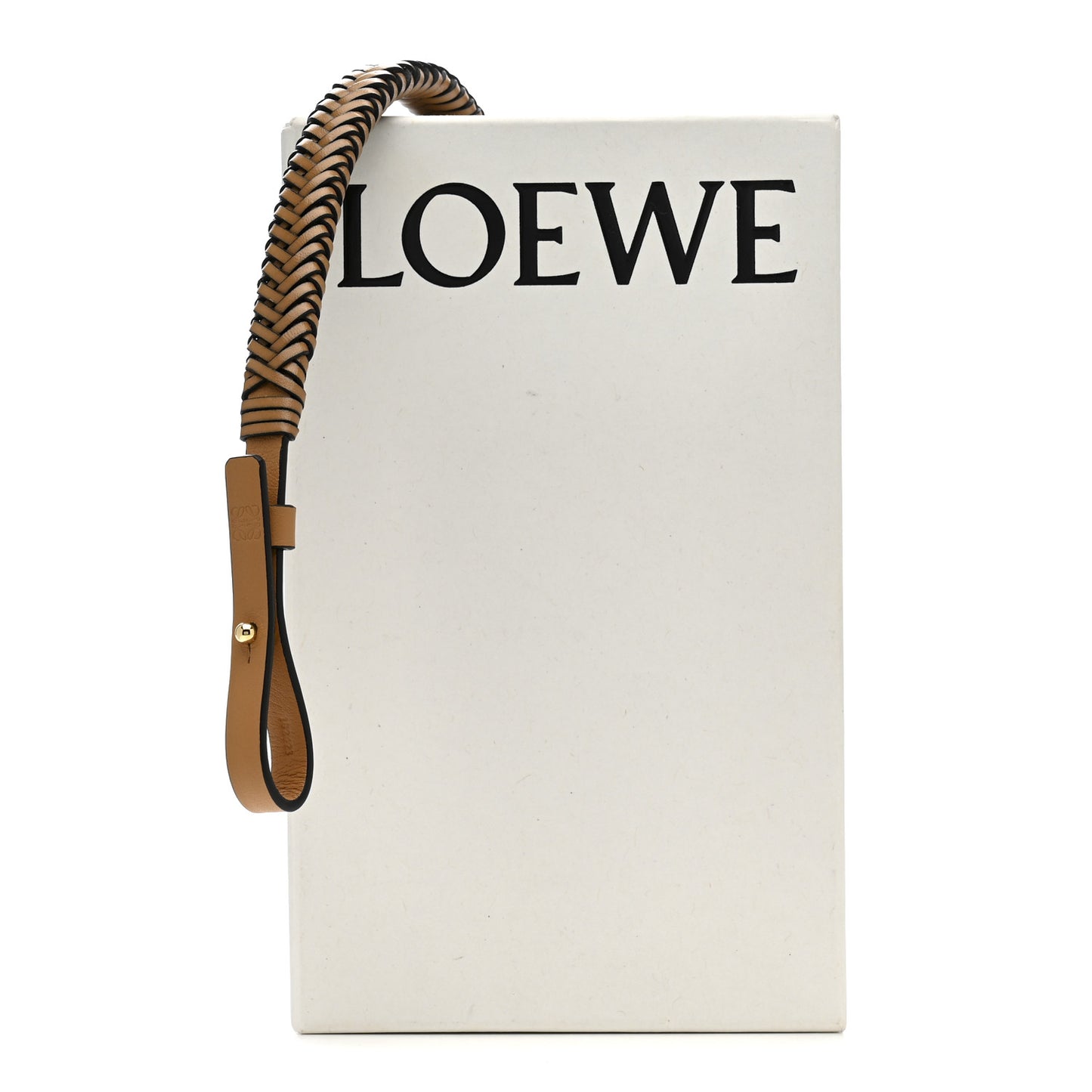 Calfskin Arrow Short Strap Brown