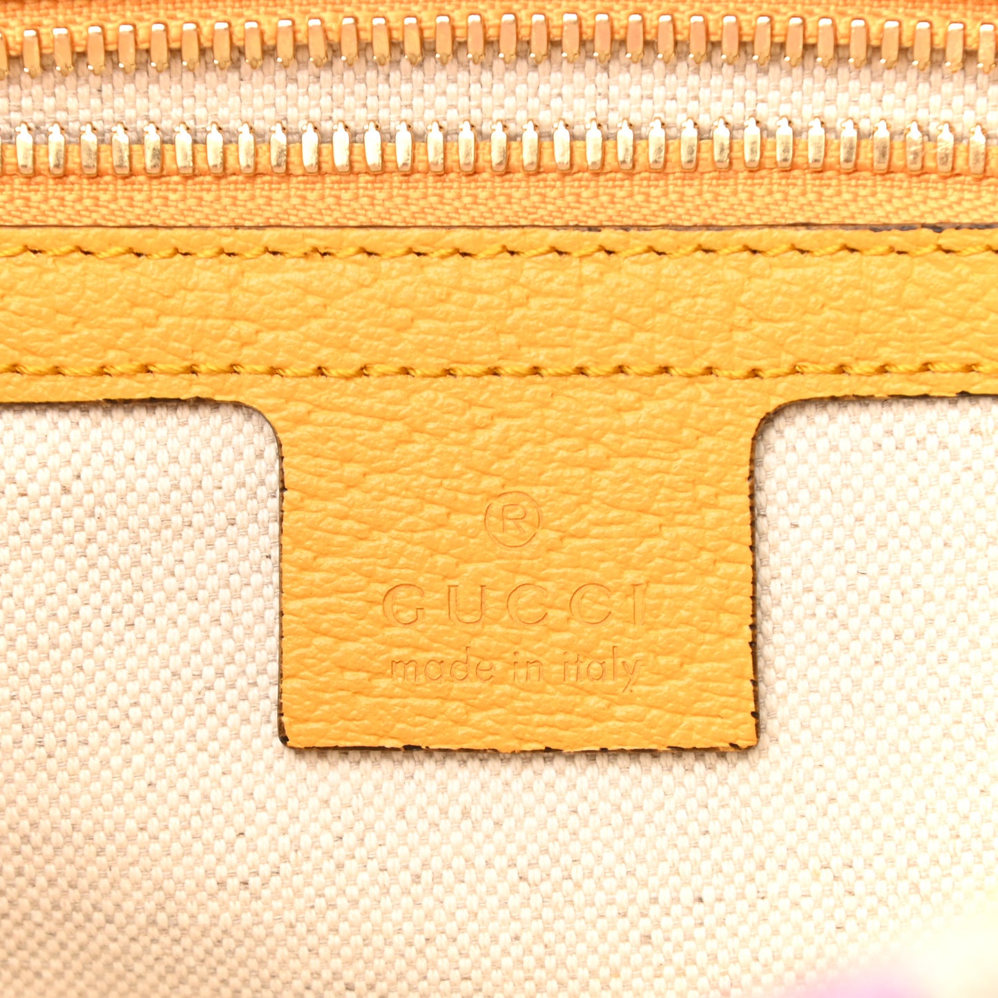 GG Supreme Monogram Flora Medium Ophidia Belt Bag Beige Multicolor Crop