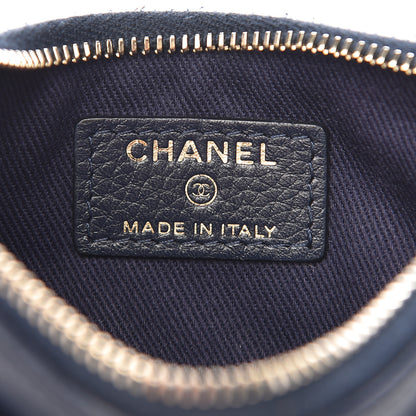 Chanel Grained Calfskin Small Neo Executive Cosmetic Case Black 6 of 8