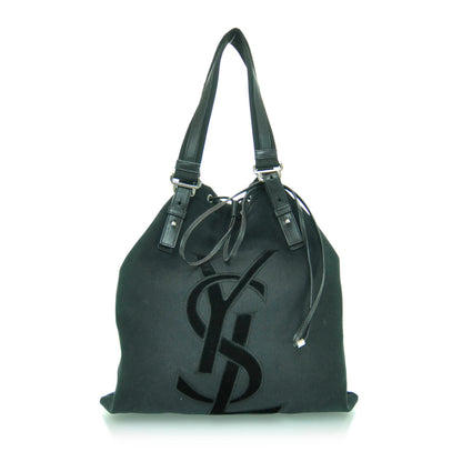 Saint Laurent Canvas Kahala Sac Black 1 of 8