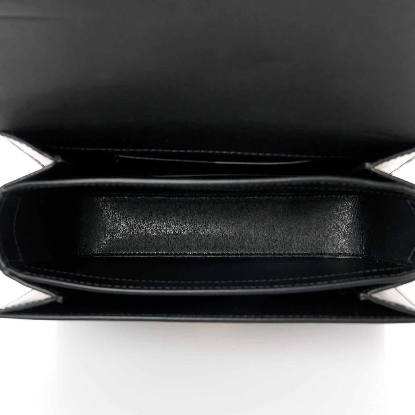 Canvas Embroidered Medium 4G Woven Chain Shoulder Bag Black