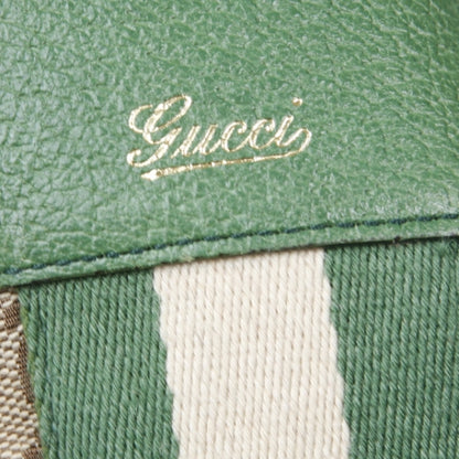 Gucci Monogram Web Bamboo Ring Hobo 8 of 9