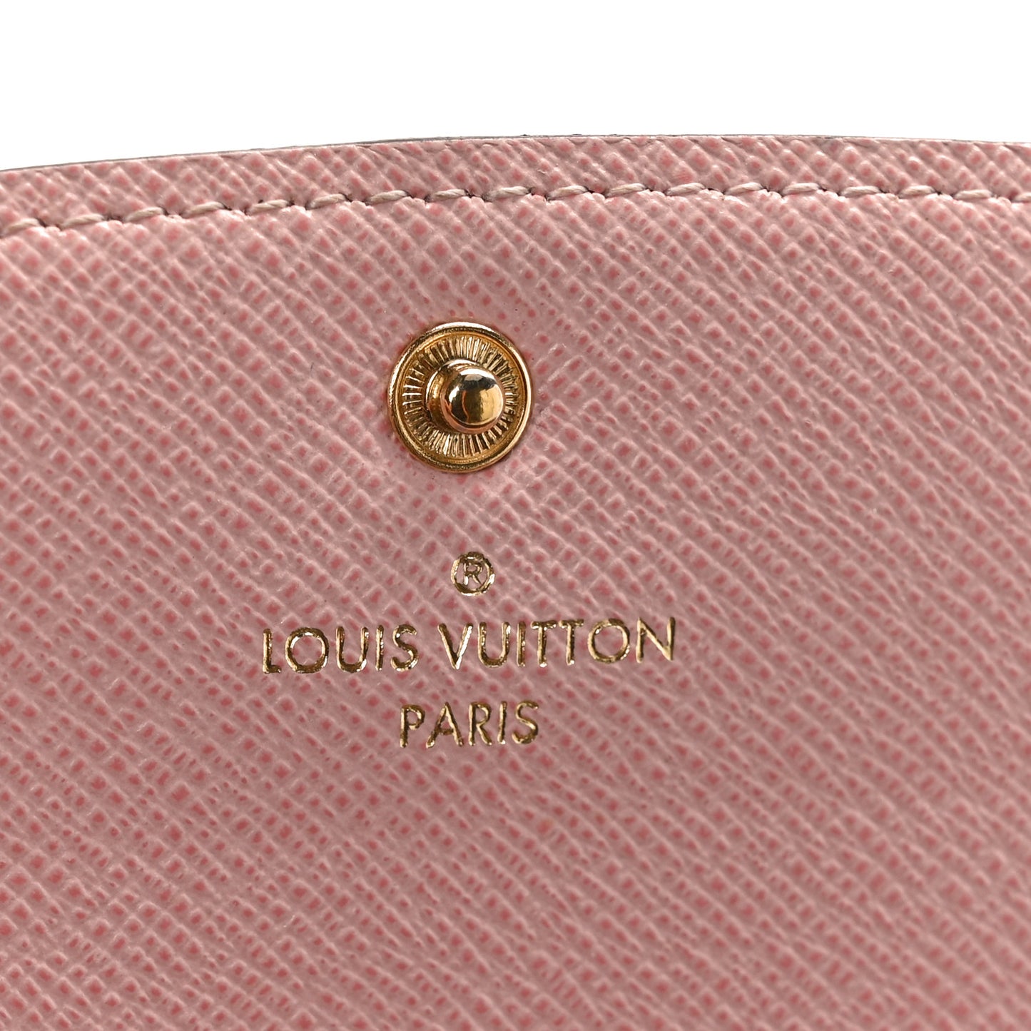 Monogram Emilie Wallet Rose Ballerine