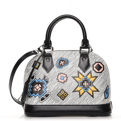 Louis Vuitton Epi Azteque Alma BB White 1 of 7