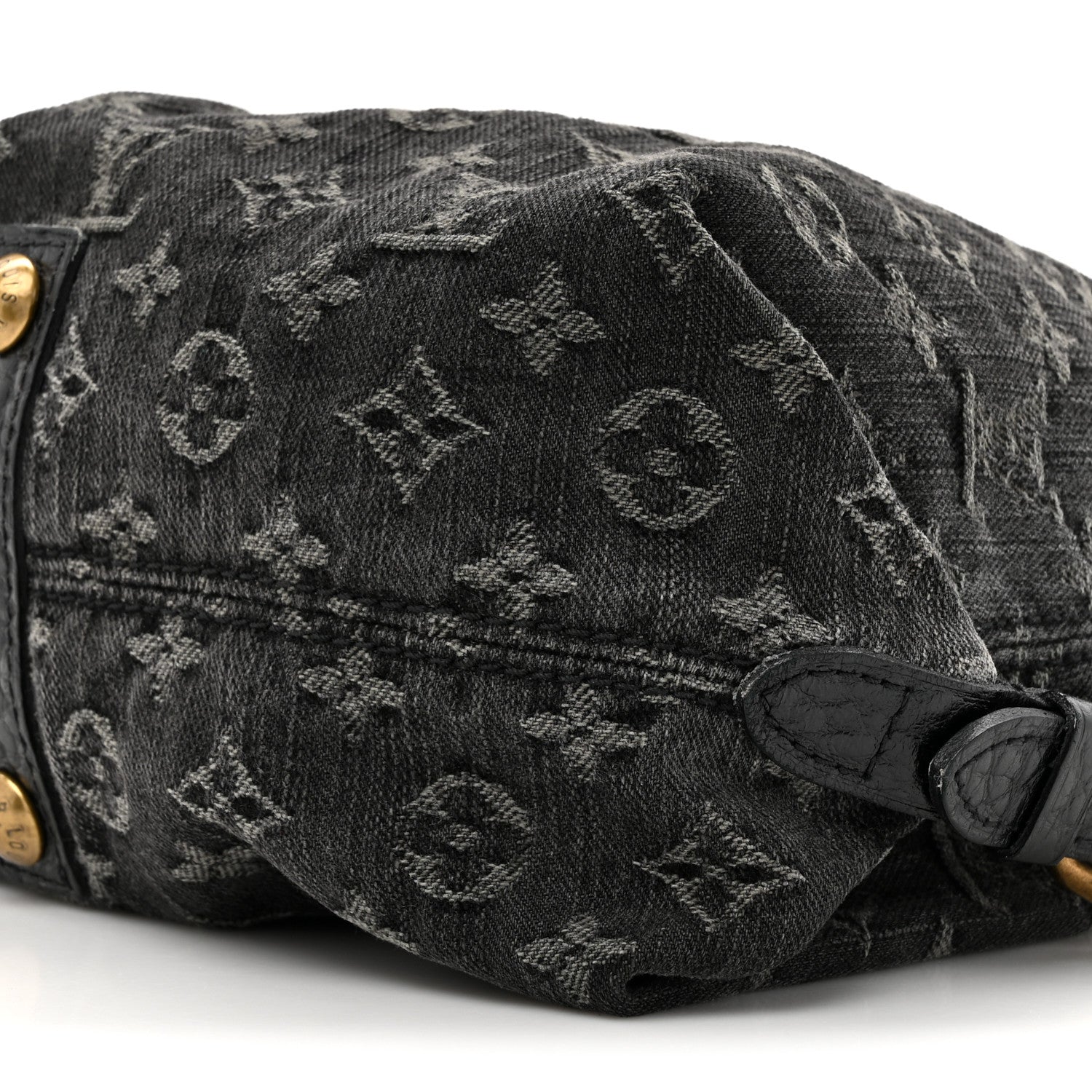 Louis Vuitton Denim Neo Cabby MM Black 8 of 13