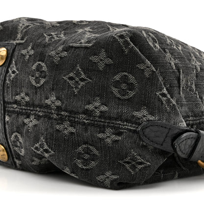 Louis Vuitton Denim Neo Cabby MM Black 8 of 13