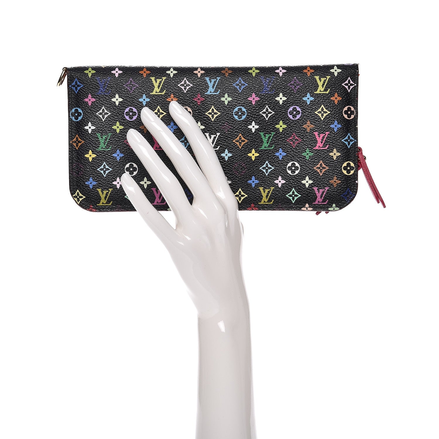 Louis Vuitton Monogram Multicolor Insolite Wallet Black Grenade 2 of 6