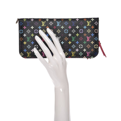 Louis Vuitton Monogram Multicolor Insolite Wallet Black Grenade 2 of 6