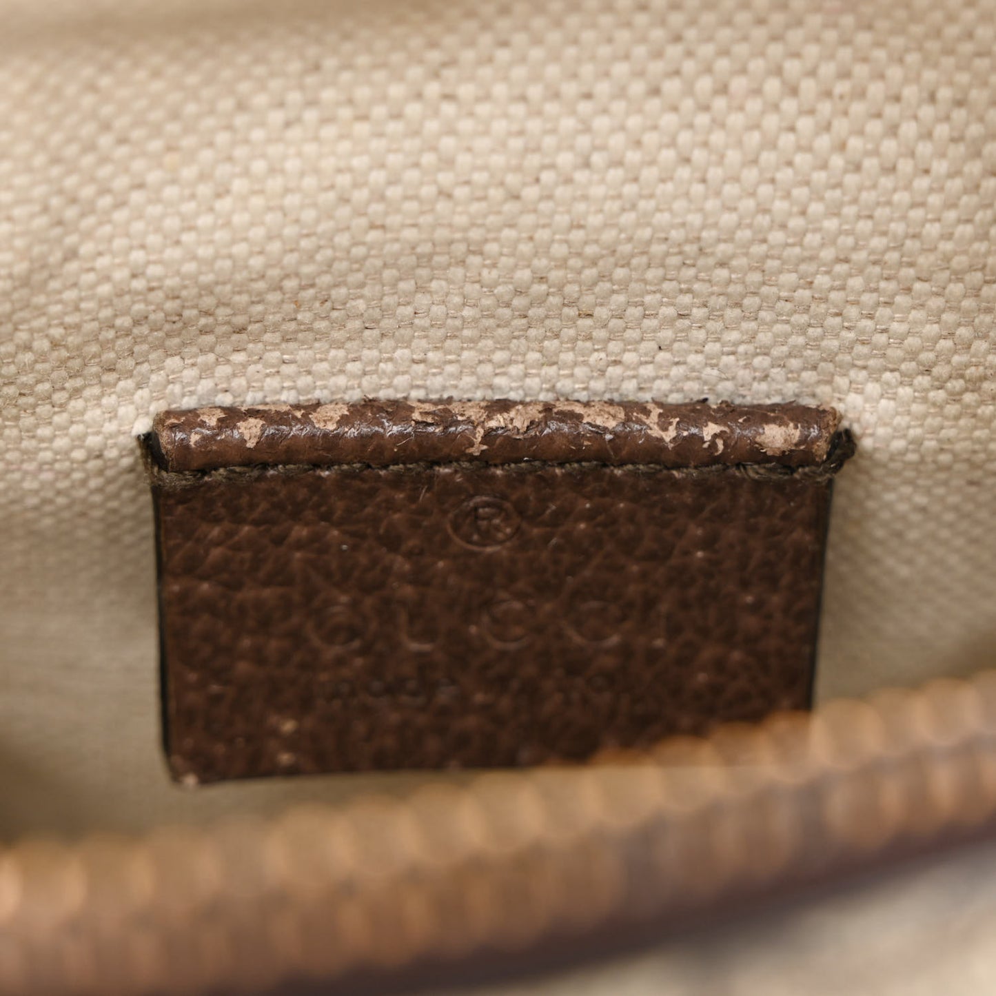 GG Supreme Monogram Mini Neo Vintage Double Zip Messenger Bag Beige New Acero Crop