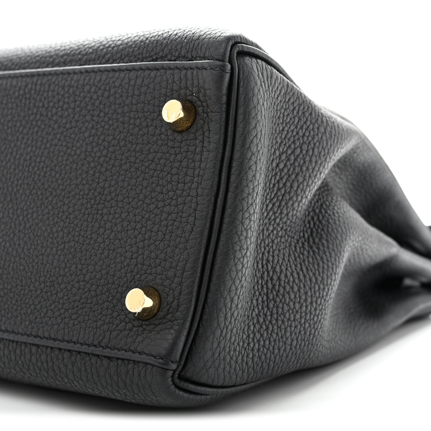 Hermes Togo Kelly Retourne 32 Black 10 of 12