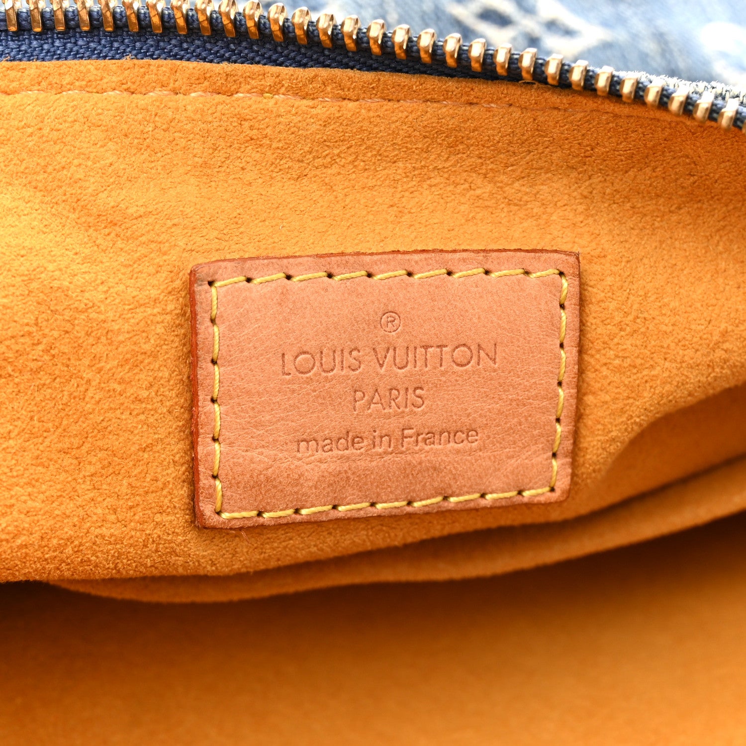Louis Vuitton Denim Baggy GM Blue 5 of 11