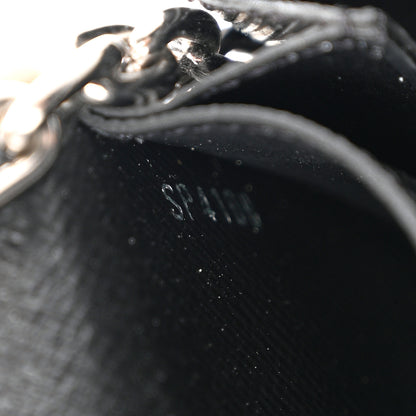 Louis Vuitton Epi Twist Chain Wallet Black 7 of 12
