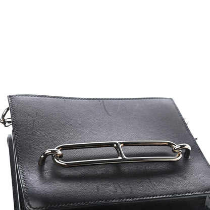 Hermes Evergrain Mini Sac Roulis Black 12 of 14