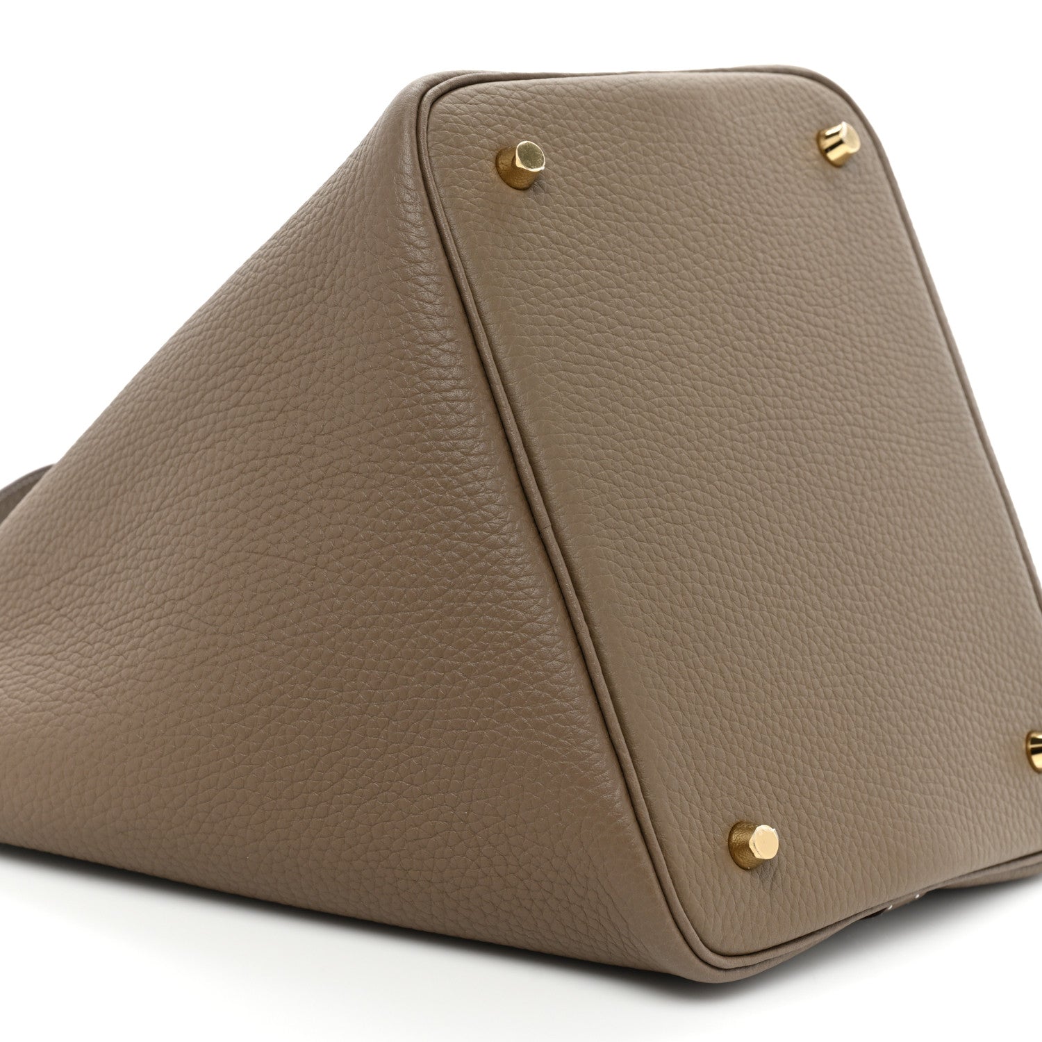 Hermes Taurillon Clemence Picotin Lock 22 MM Etoupe 8 of 9
