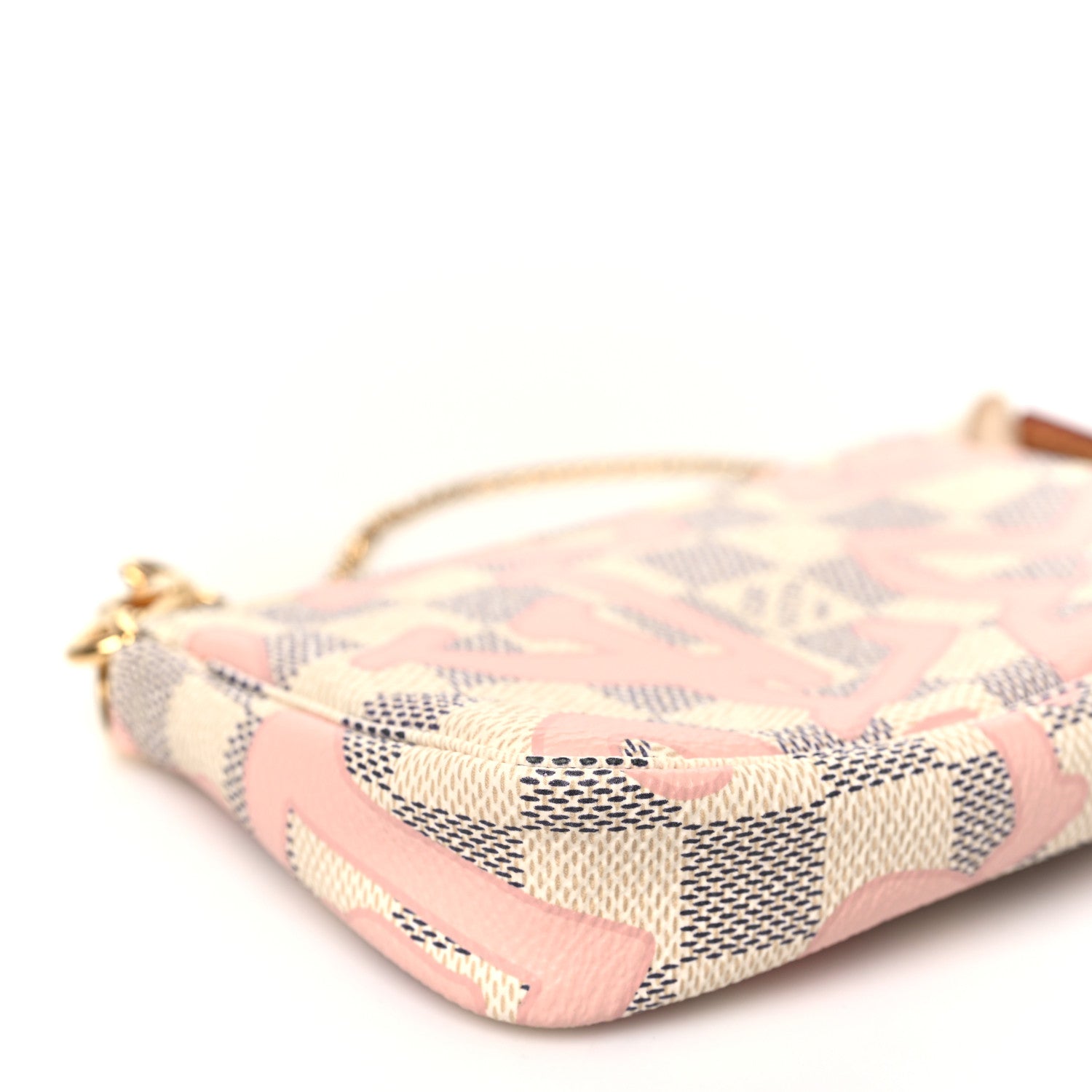 Louis Vuitton Damier Azur Tahitienne Mini Pochette Accessories 8 of 9