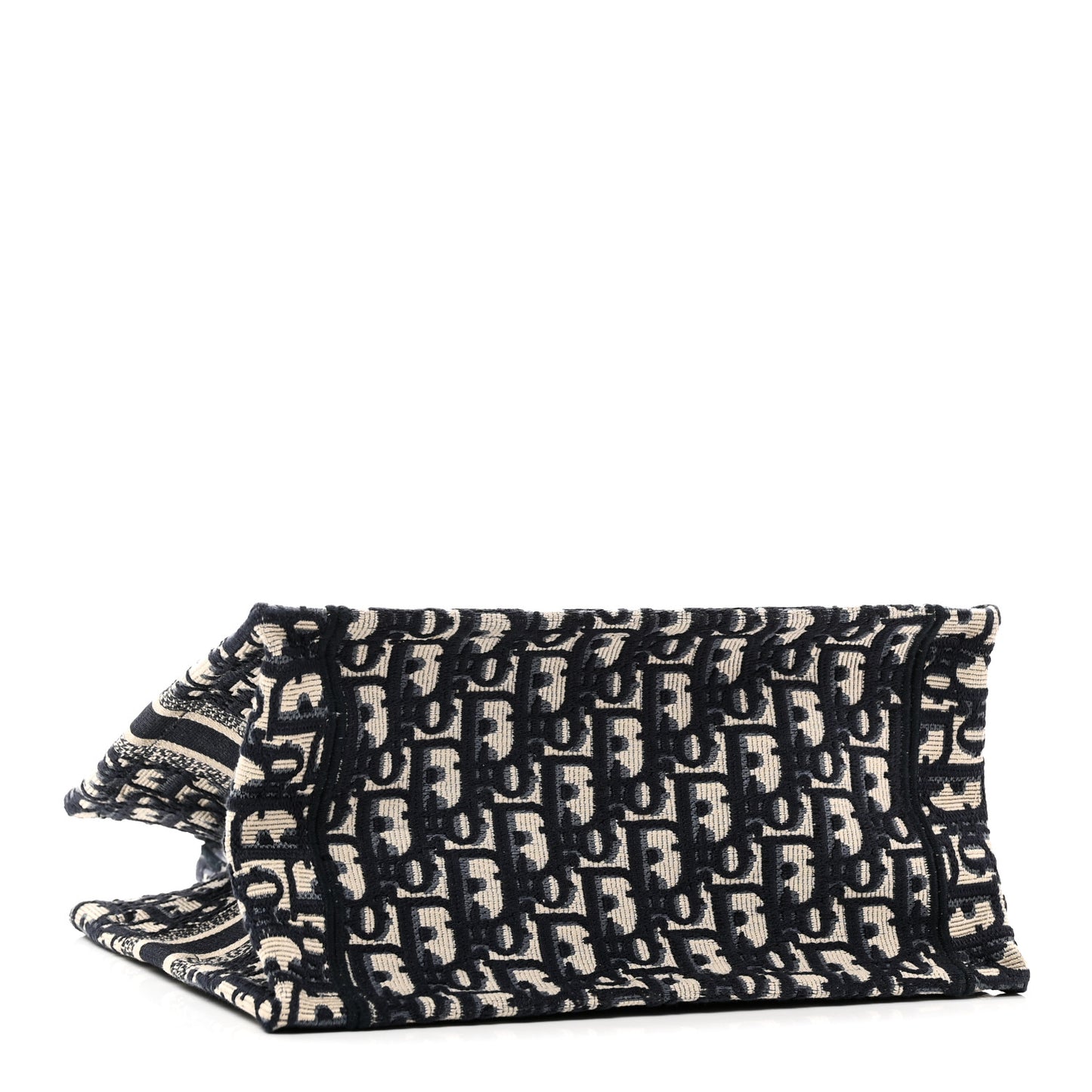 Oblique Small Book Tote Blue Multicolor