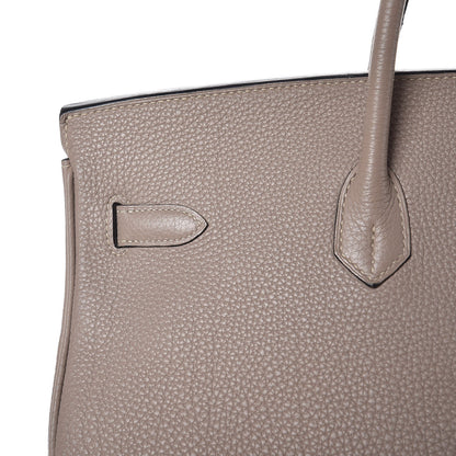 Hermes Togo Birkin 40 Gris Tourterelle 29 of 36