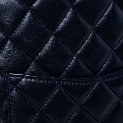 Chanel Lambskin Quilted Large In Seoul Backpack Navy 9 of 12