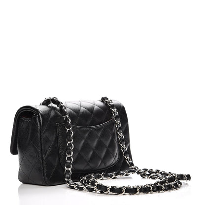 Chanel Caviar Quilted Mini Rectangular Flap Black 3 of 8