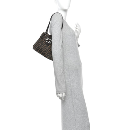 Fendi Zucca Small Shoulder Bag Tobacco 2 of 9