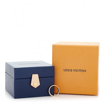 Louis Vuitton 18K Yellow Gold LV Volt Multi Wedding Band Ring 54 7 6 of 6