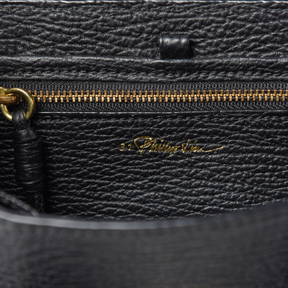 3.1 Phillip Lim Textured Calfskin Mini Pashli Satchel Black 8 of 10
