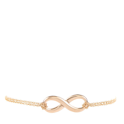 Tiffany 18K Yellow Gold Infinity Bracelet 1 of 5