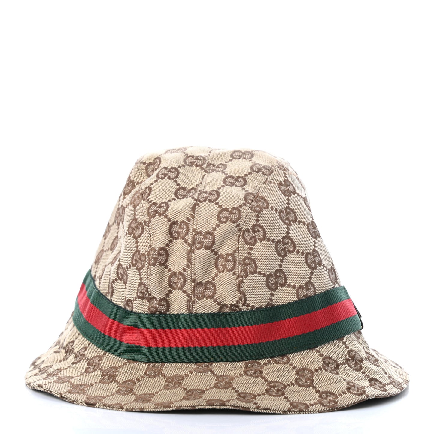 Monogram Web Bucket Hat M Brown