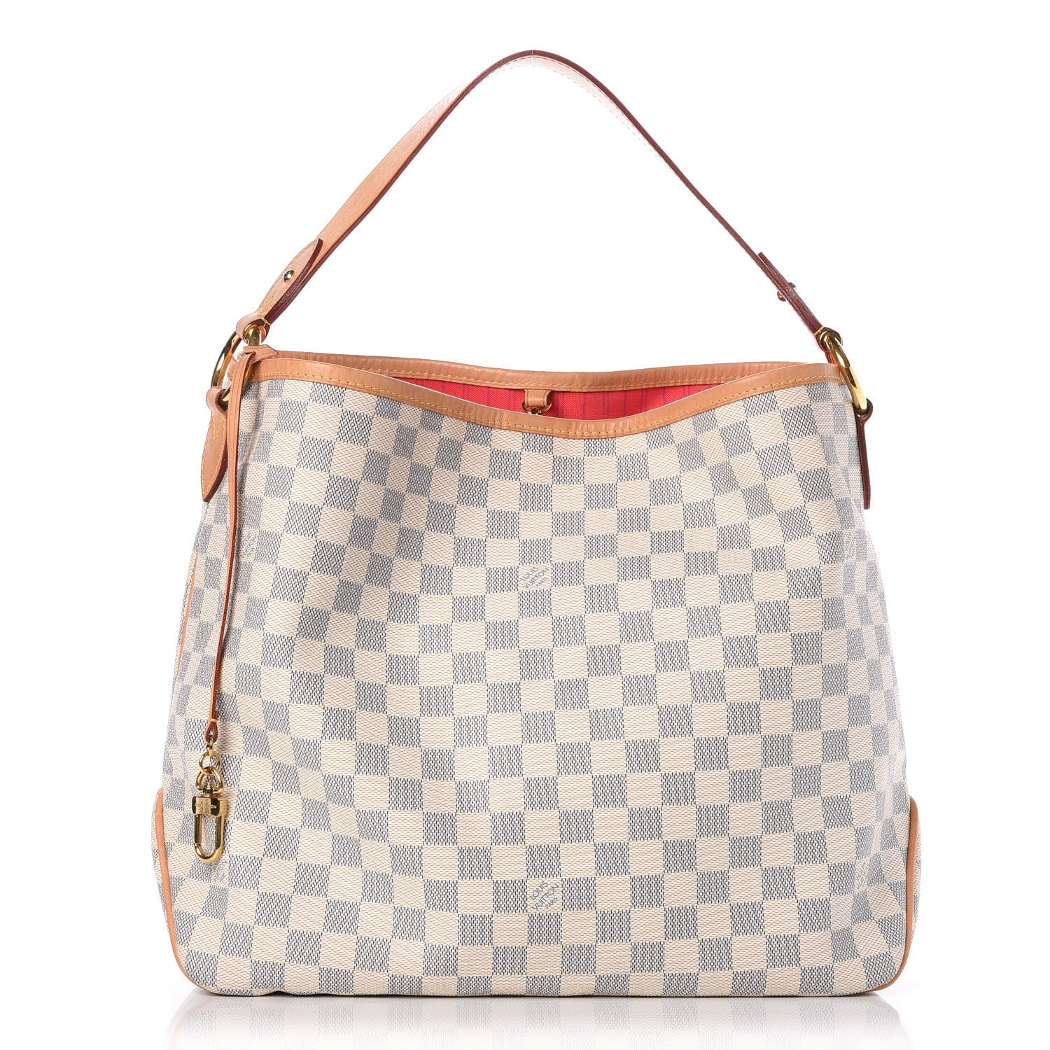 Louis Vuitton Damier Azur Delightful MM Pink 1 of 12