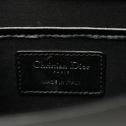 Christian Dior Lambskin Cannage Lady Dior Convertible Clutch Black 6 of 9