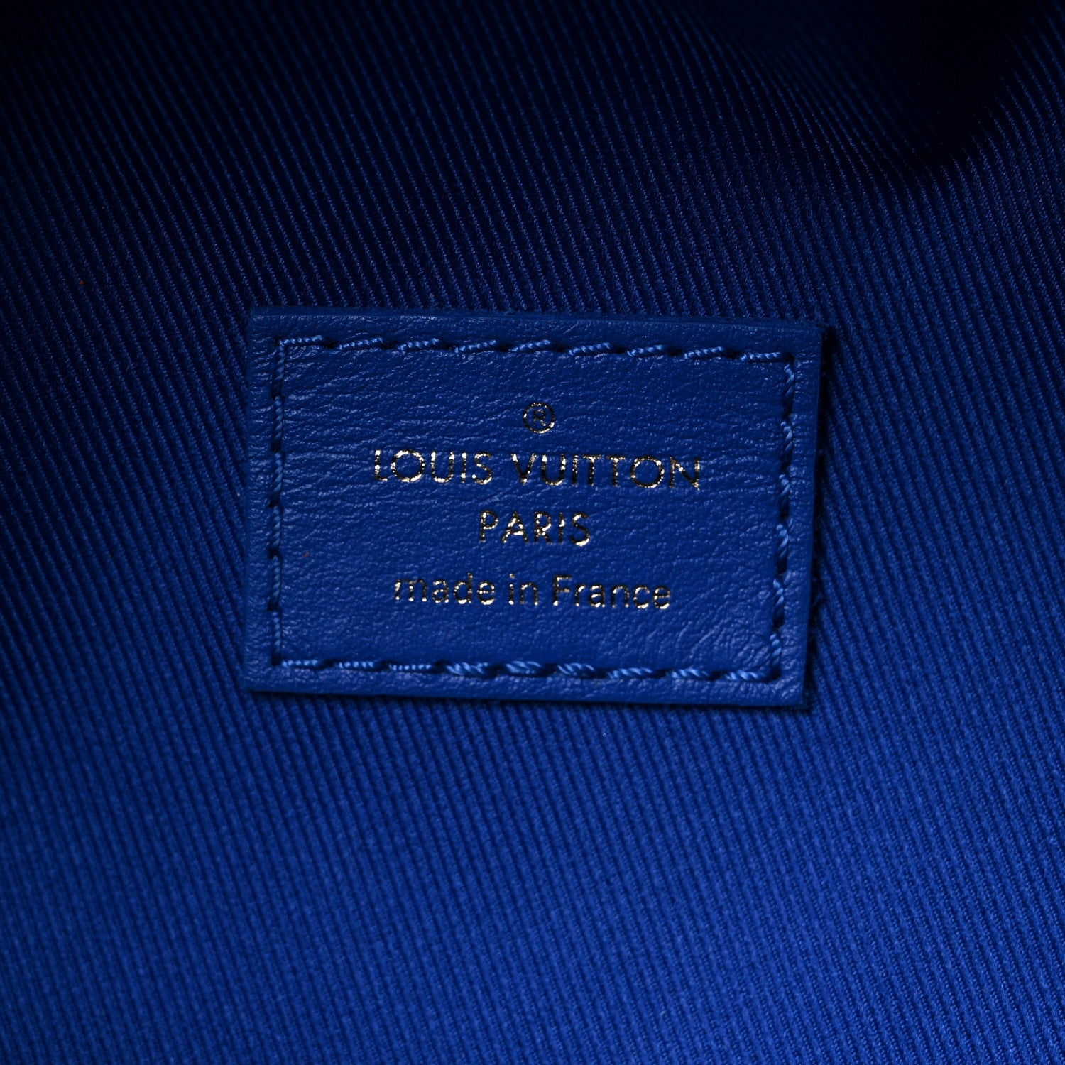 Louis Vuitton Calfskin New Wave Bumbag Blue Neon 6 of 6