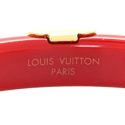 Louis Vuitton LOUIS VUITTON Resin Daily Monogram Bracelet M Red 4 of 4
