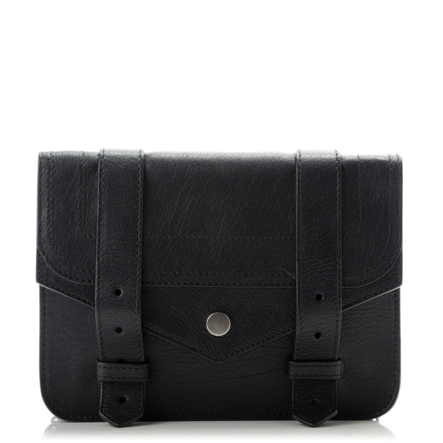 Proenza Schouler Lambskin Large PS1 Chain Wallet Black 1 of 6