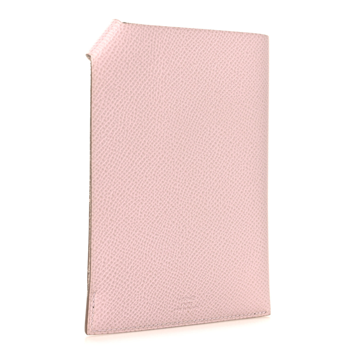 Hermes Epsom Tarmac Passport Holder Mauve Pale 3 of 8