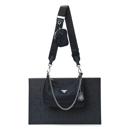 Prada Nylon Re-Edition 2005 Shoulder Bag Baltico 13 of 13