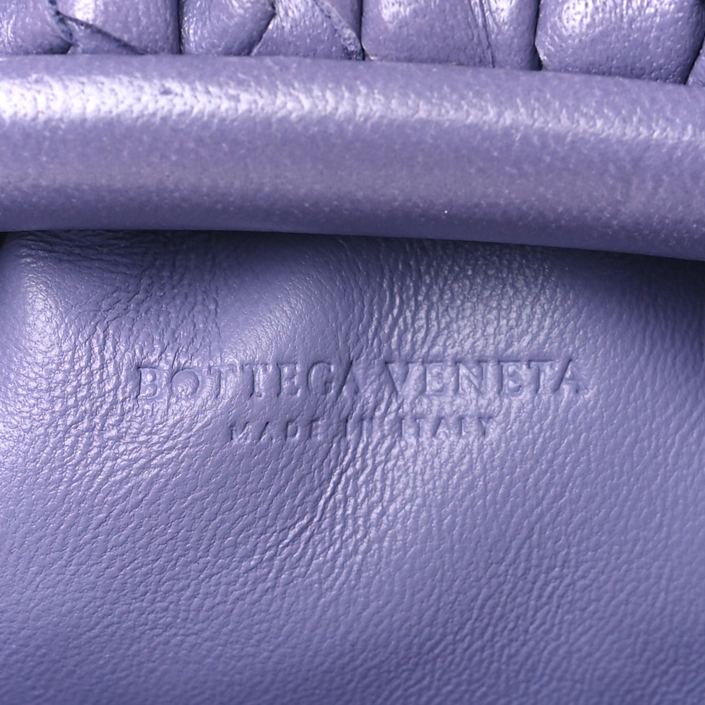 Nappa Intrecciato The Mini Pouch Lavender
