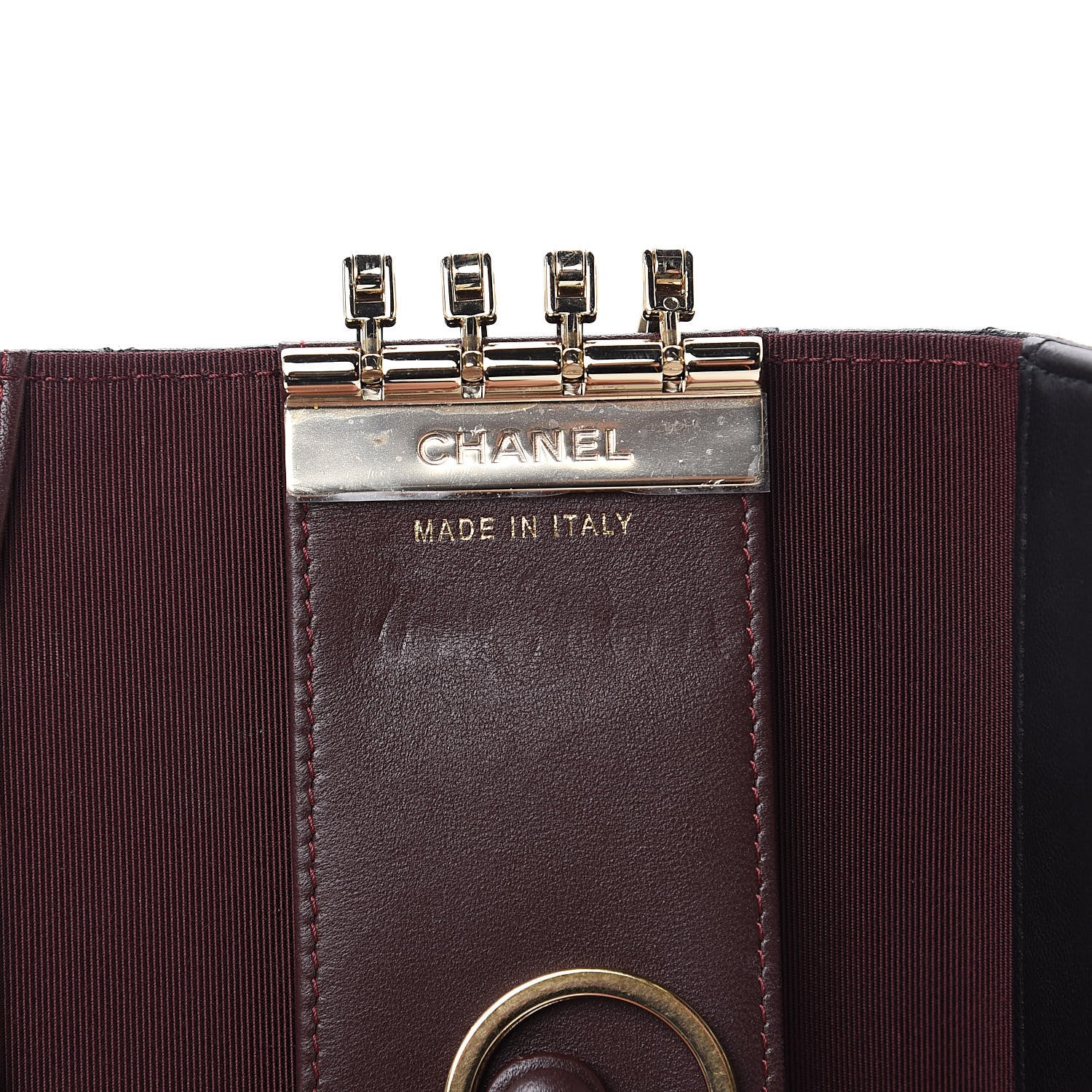 Chanel Lambskin Quilted 4 Key Holder Black 8 of 14