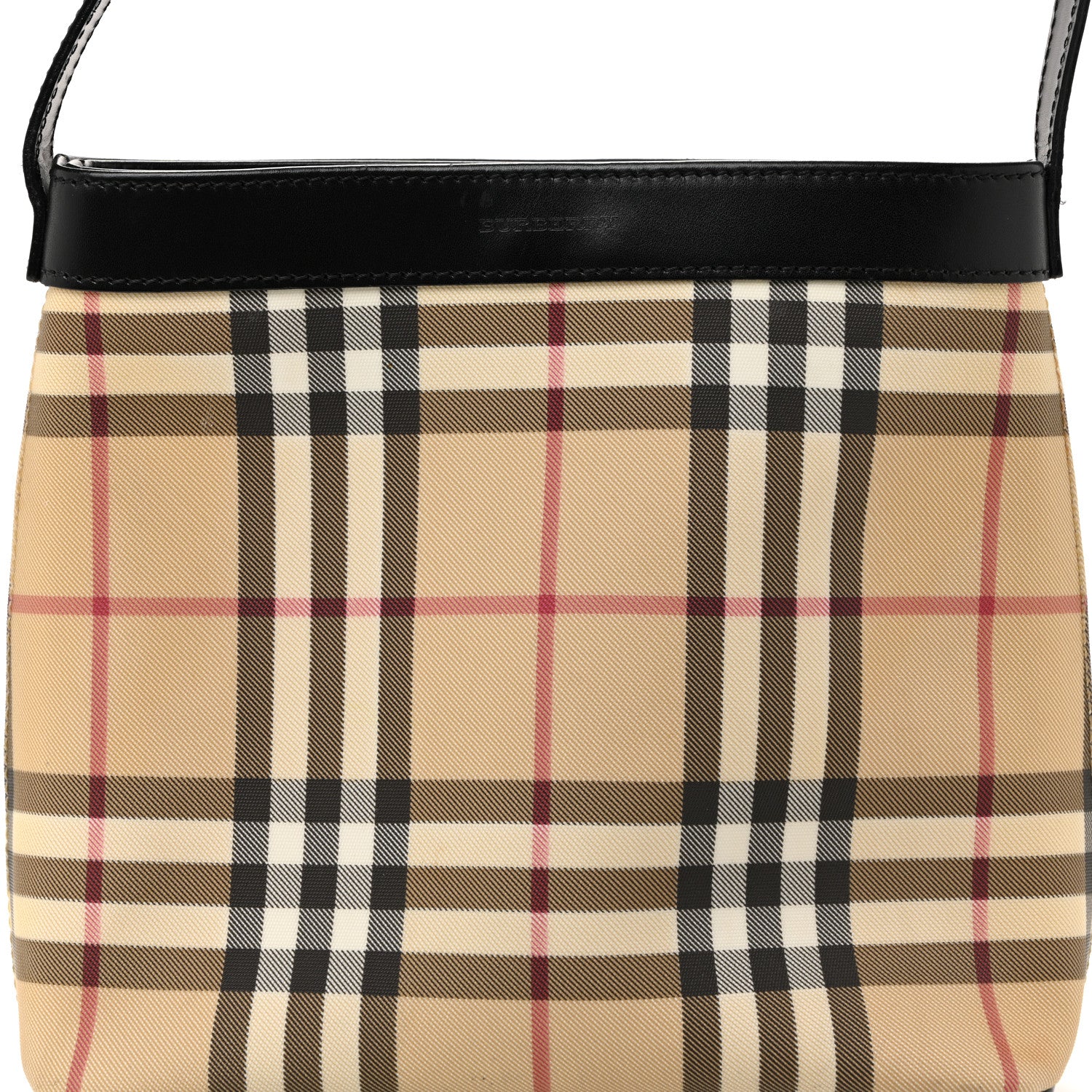 Burberry Prorsum House Check Shoulder Bag Black 7 of 10