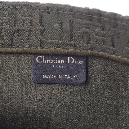 Christian Dior Oblique Denim Book Tote Green 6 of 12