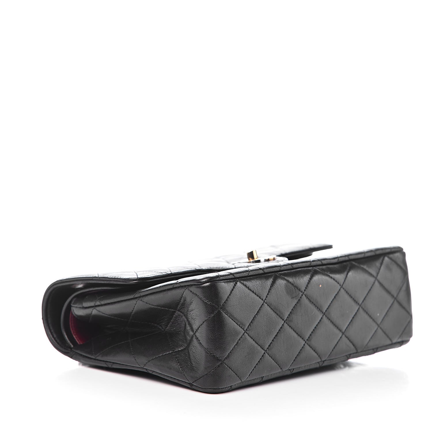 Chanel Lambskin Quilted Small Double Flap Black 4 of 11